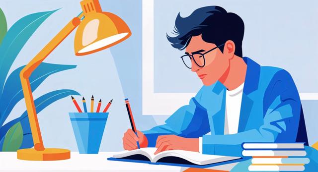 Illustration étudiant thaïlandais 