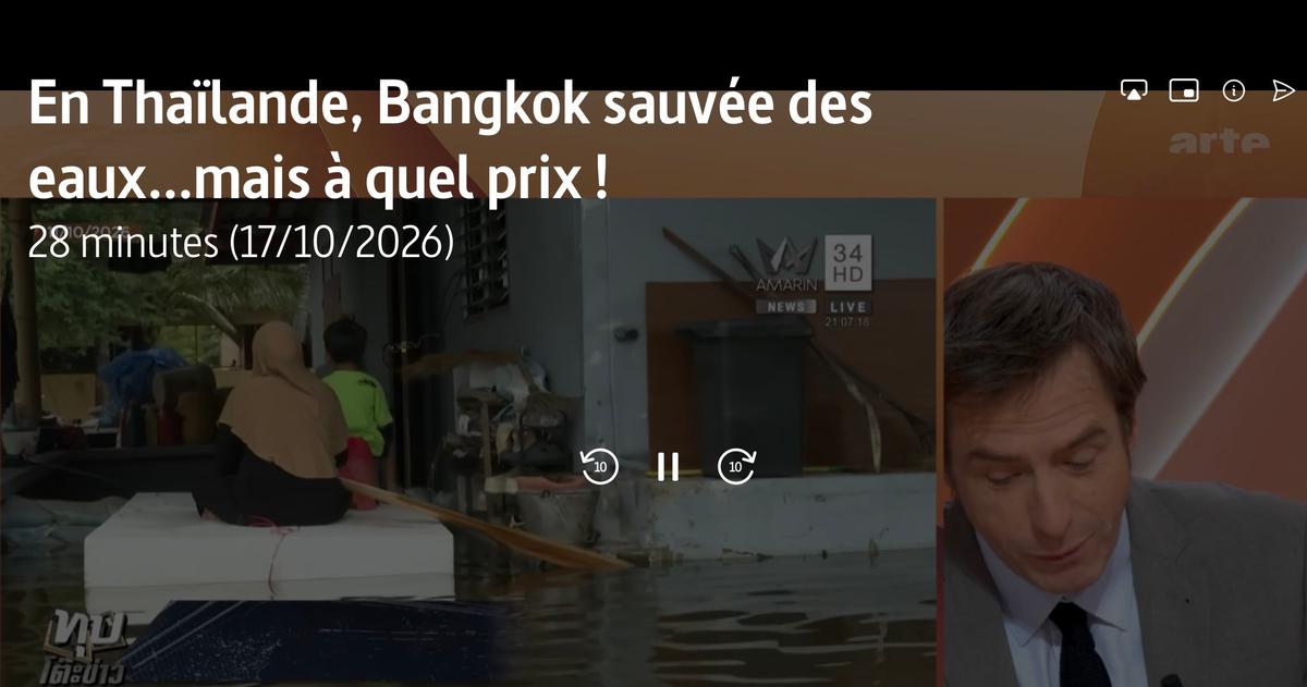Photo Arte Bangkok sauvée des eaux