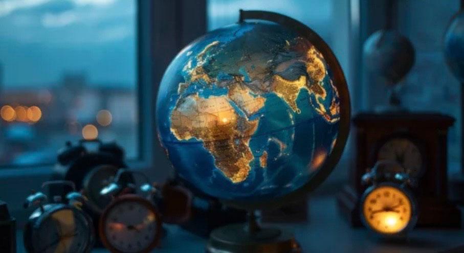 Globe et réveils 