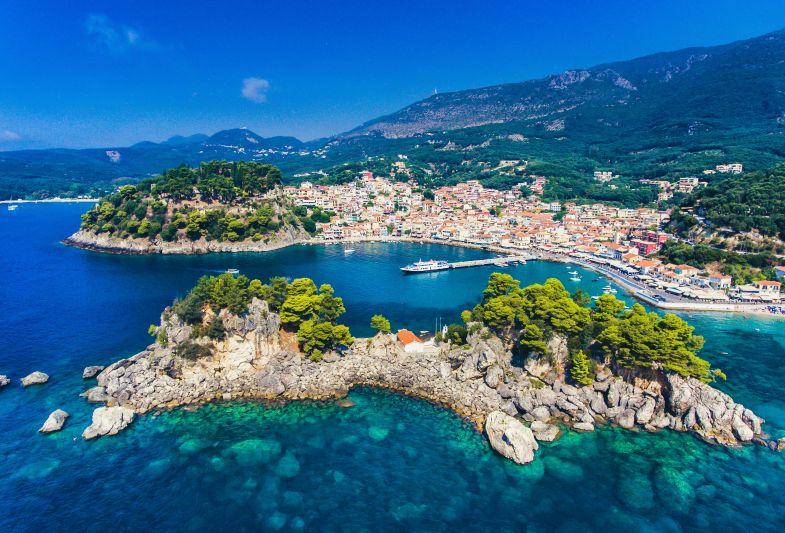 une ile en Grèce