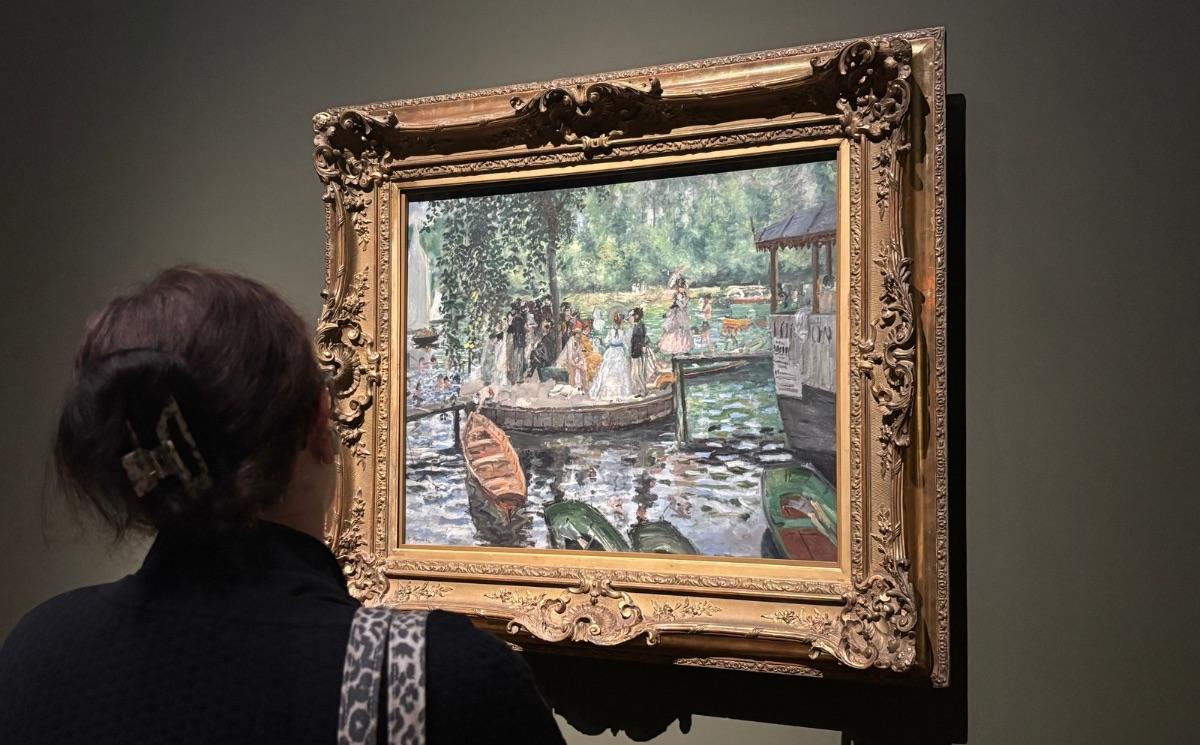 La Grenouillère, Renoir, 1869