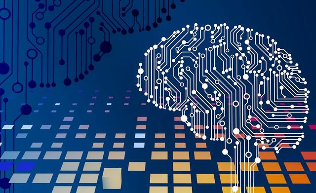 une carte de circuit imprime d'ordinateur avec un cerveau dessus