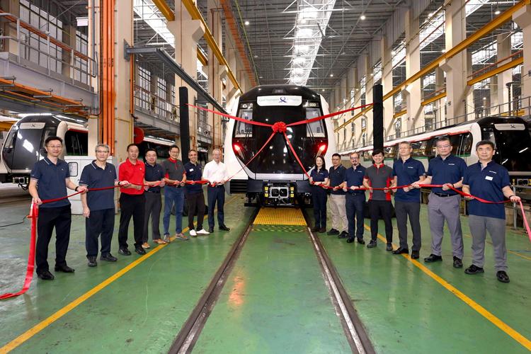 Alstom a livré toutes les rames de métro commandées par Singapour 