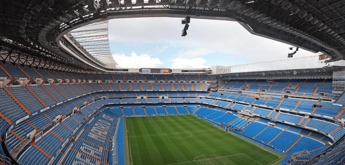 stade Santiago Bernabéu, Madrid 