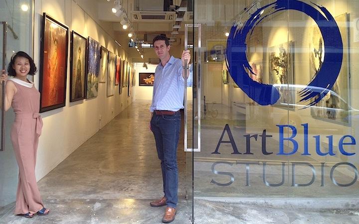 Art Blue studio Singapour