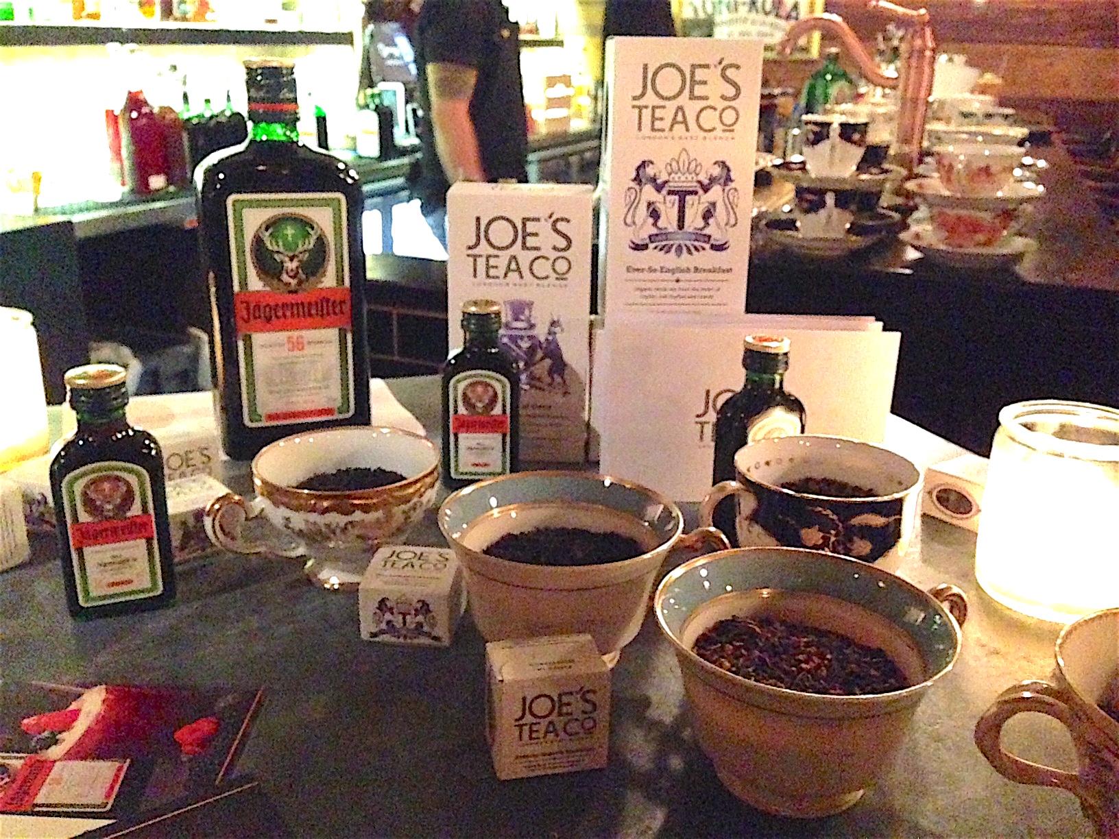 Bar, Breakfast, Club, thé, cocktails, Jägermeister, Joe's, Tea, Co, British, expérience, recette 