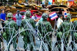 barrage militaire Thailande