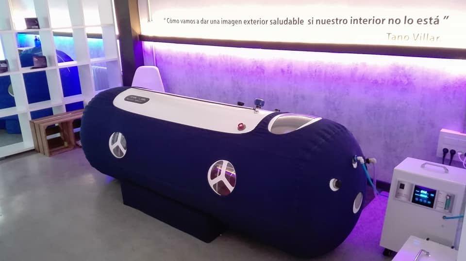 Un caisson de la société Delta O2 à Valencia