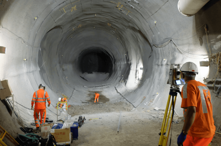 crossrail, tunnel, sous terre, Londres, métro, underground, expat, expatriés, français, francophones, french, communauté 