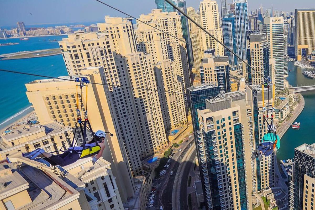 Dubai-Marina-Zip-line
