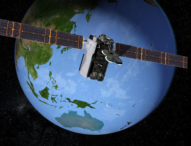 Kacific broadband satellite