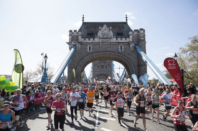 Londres, marathon, Virgin, course, départ, ville, monuments, parcours, solidarité