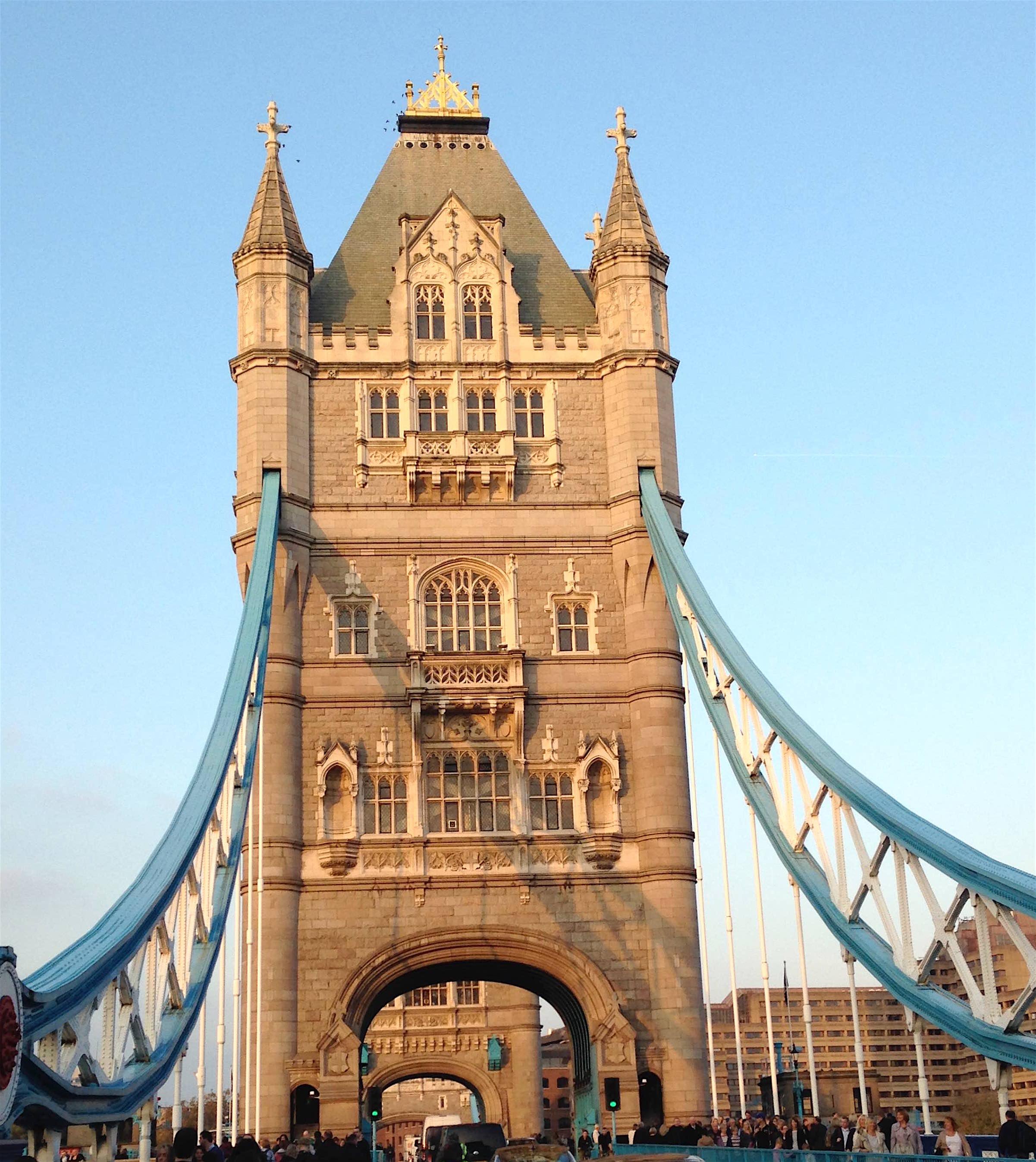 Tower, Bridge, fermé, travaux, London