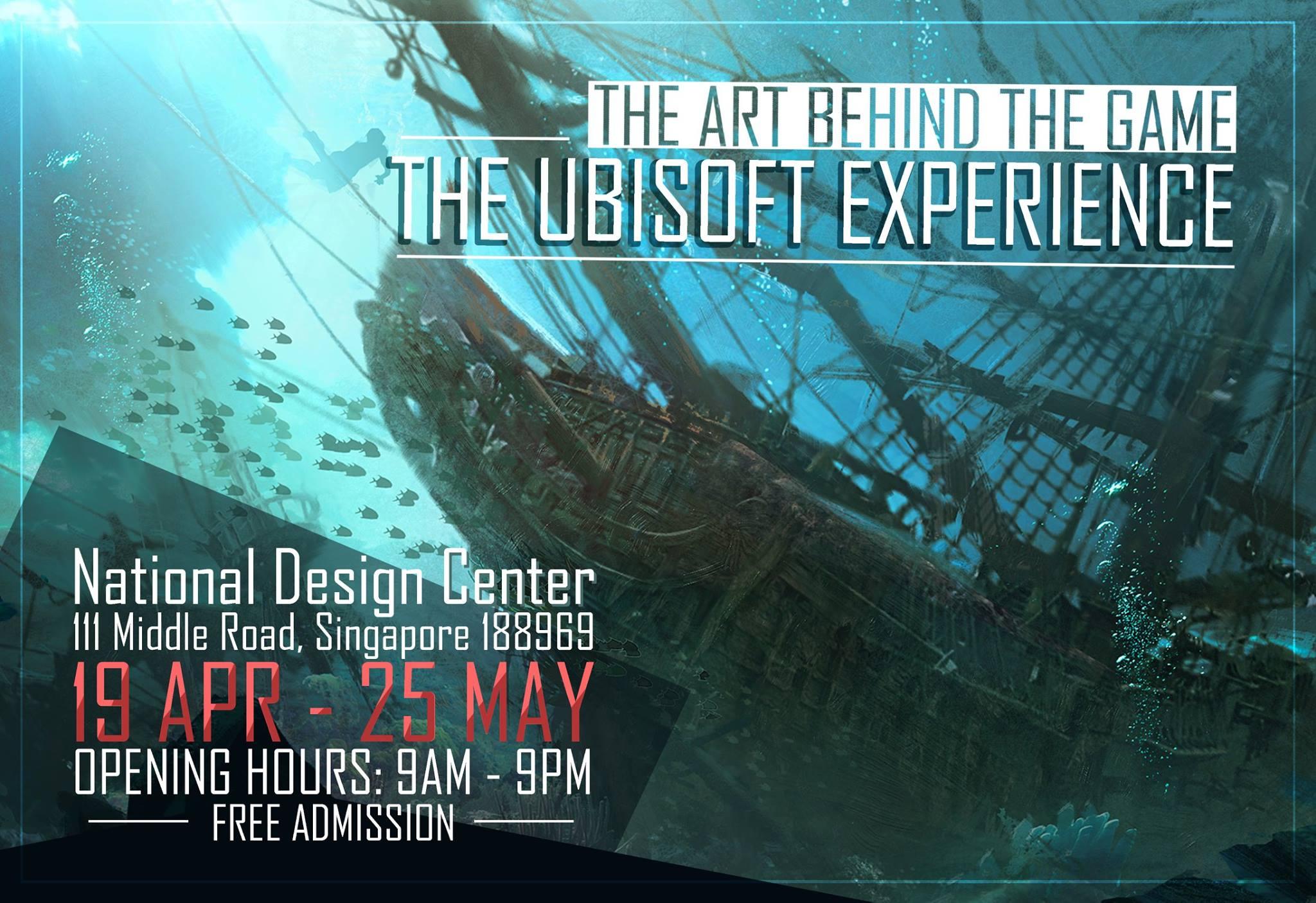 UBISOFT, exposition Behind the scene, Singapour 2017