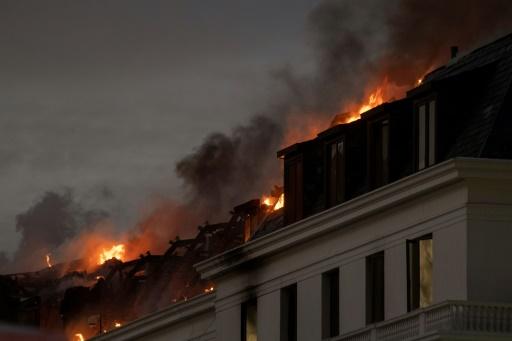 Incendie du Parlement sud-africain