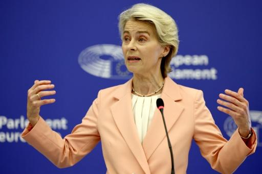 Ursula Von Der Leyen en plein discours