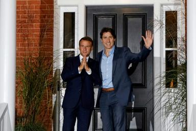 Trudeau et Macron