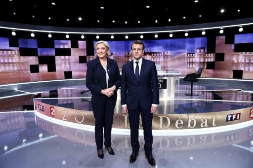 Emmanuel Macron et Marine Le Pen