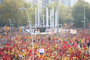 diada 2014 barcelone