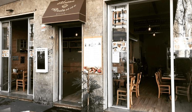 Façade de la Crêperie Maison bretonne