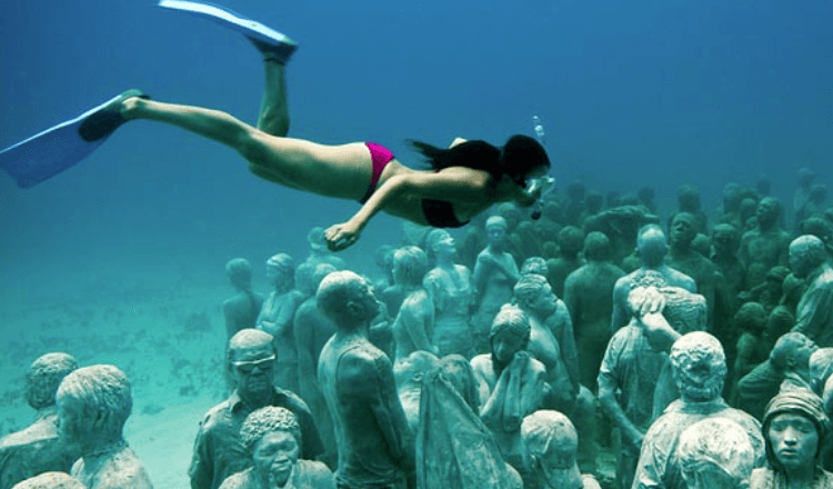 Musée sous-marin de Cancún