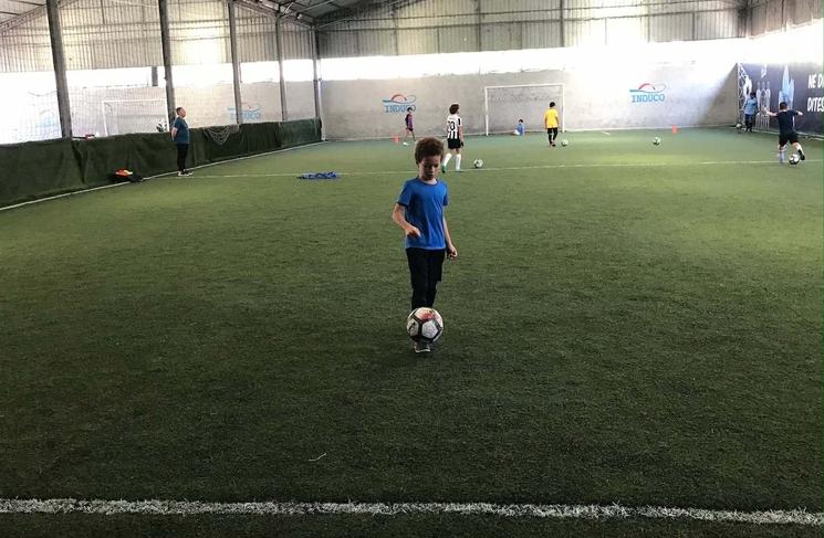 L'entraînement de football en salle au Classico