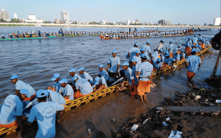 Fêtes des eaux Phnom Penh