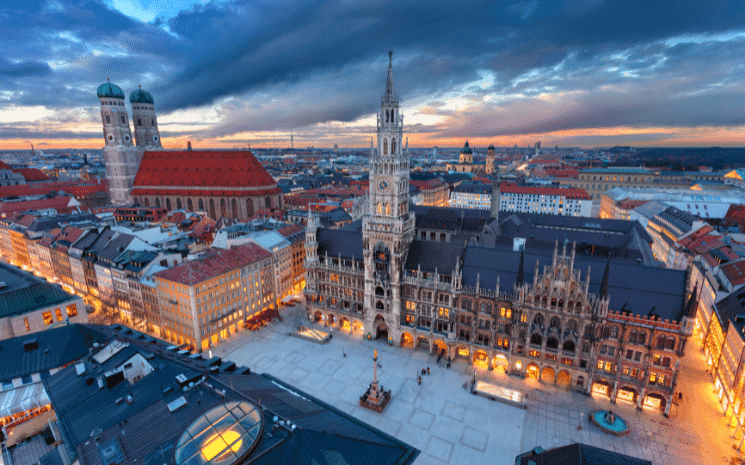 Des étudiants internationaux à Munich