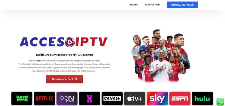 Acces IPTV