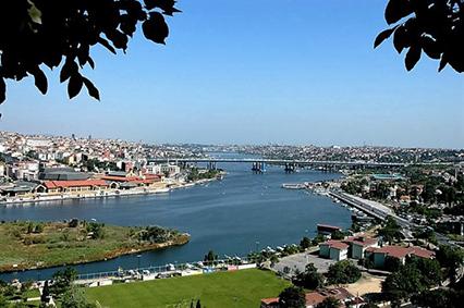 vue depuis le café pierre loti istanbul