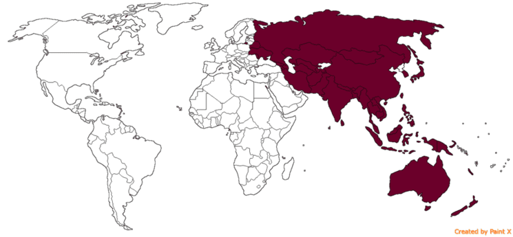 carte de la 11ème circonscription des Français de l'étranger