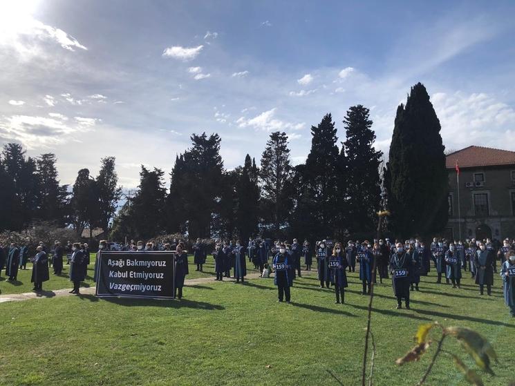 159 étudiants arrêtés Bogazici