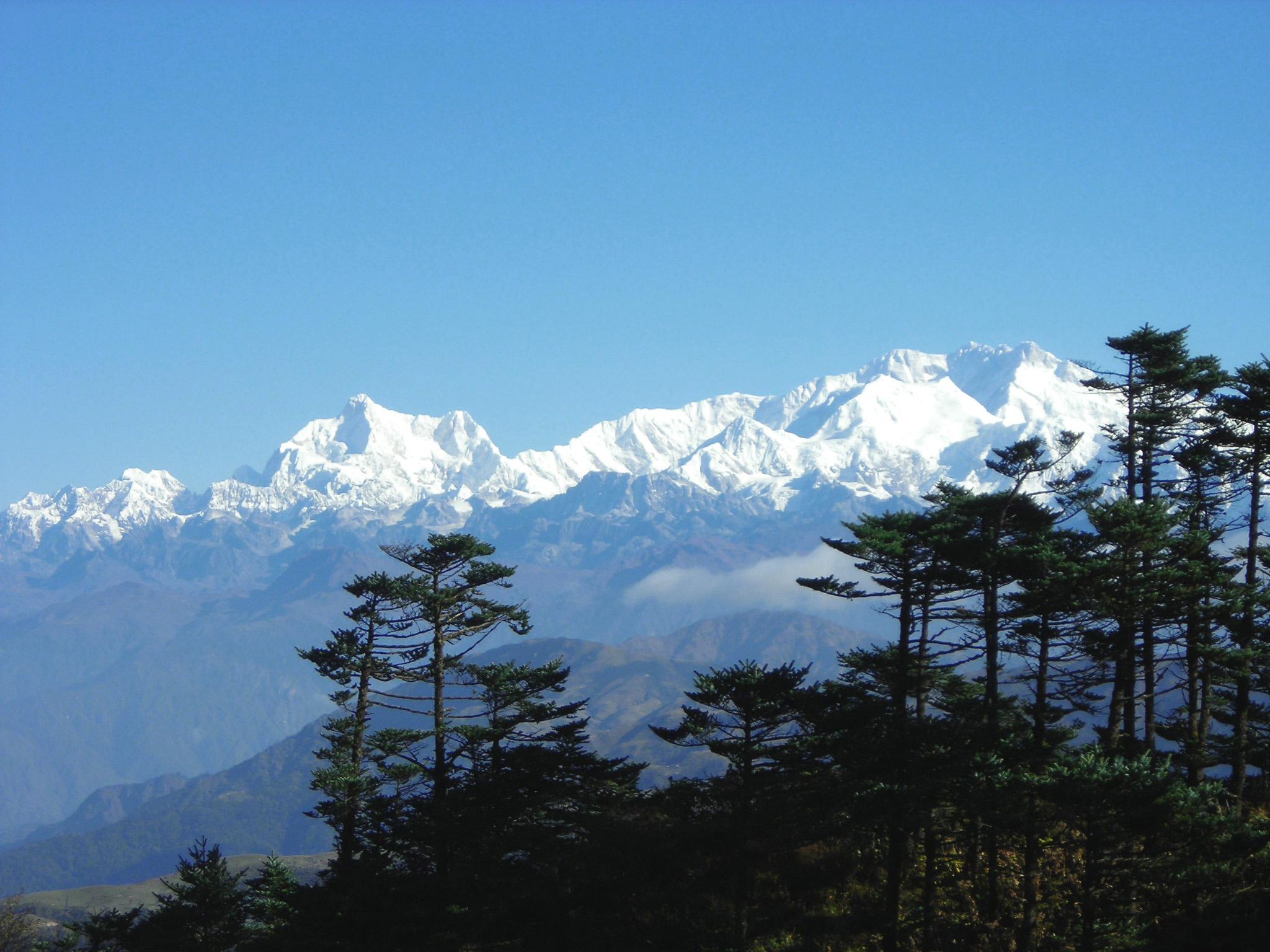 Sandakphu trek, le Jannu et le Kangchenjonga