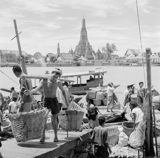 Wat Arun en 1955