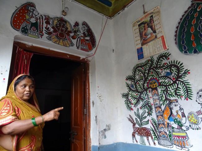 madhubani arbre de vie inde