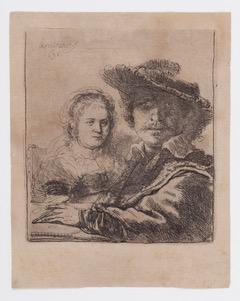 Rembrandt y Saskia (Pareja), 1636