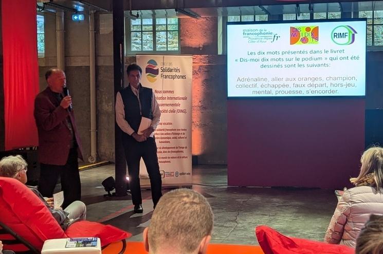 Jean-Pierre Chiaverini lors d'un Atelier au Village du 19e Sommet de la Francophonie 