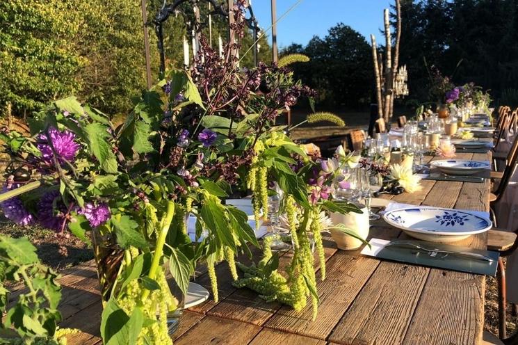 Grande table du Dîner Paysan