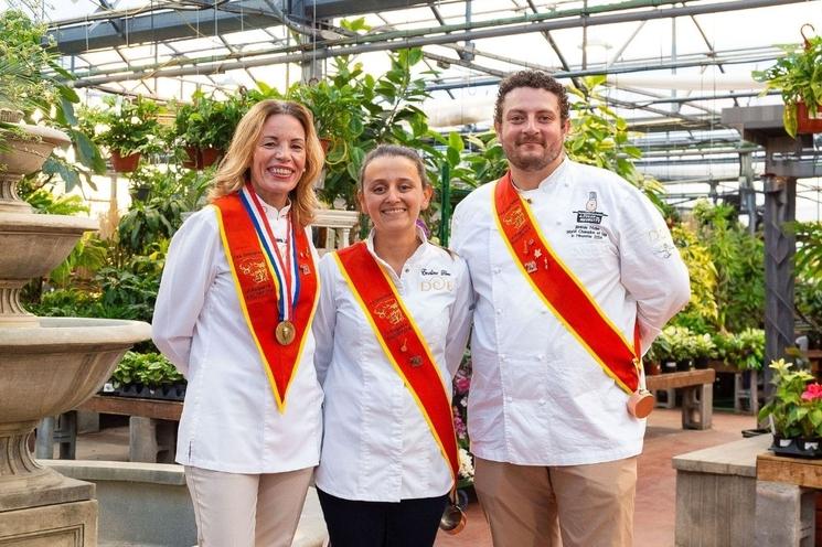 Helena Loureiro, Emeline Pero et Jérémie Muller