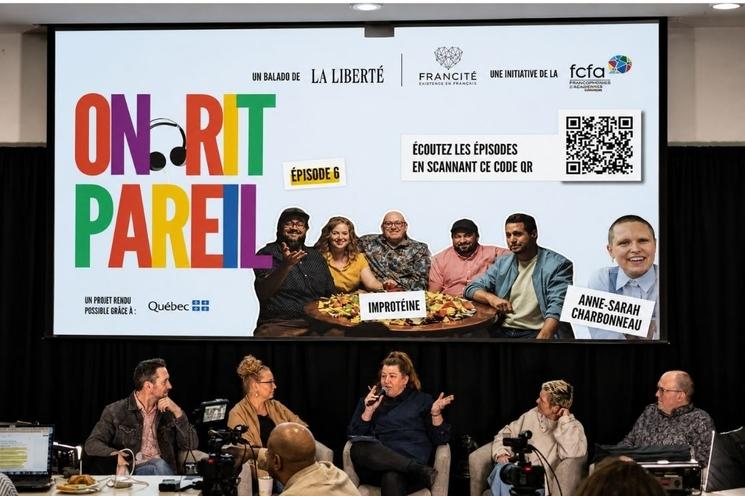 Enregistrement du balado On rit pareil