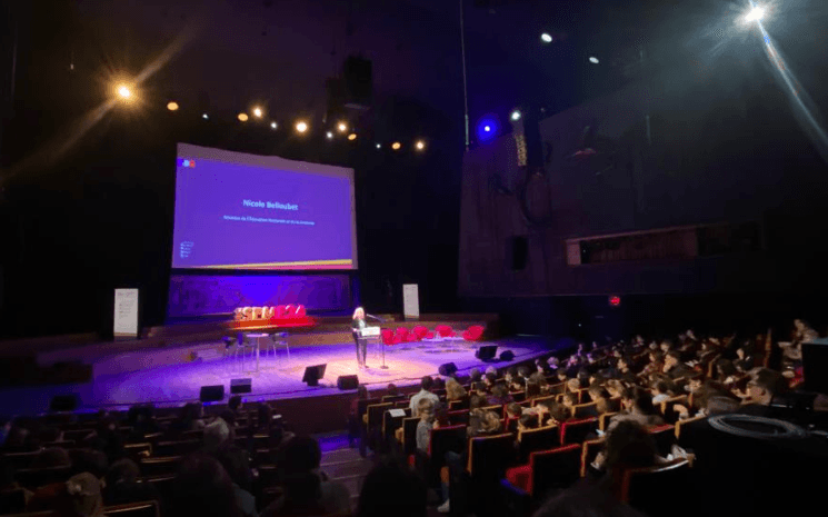 Nicole Belloubet lance la semaine de Presse et des médias