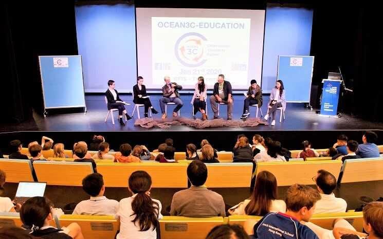 lycée français Hong Kong océan sans plastique