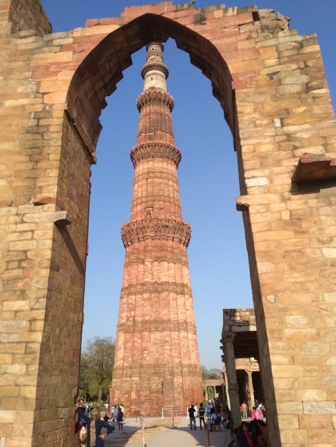 inde delhi qutub minar