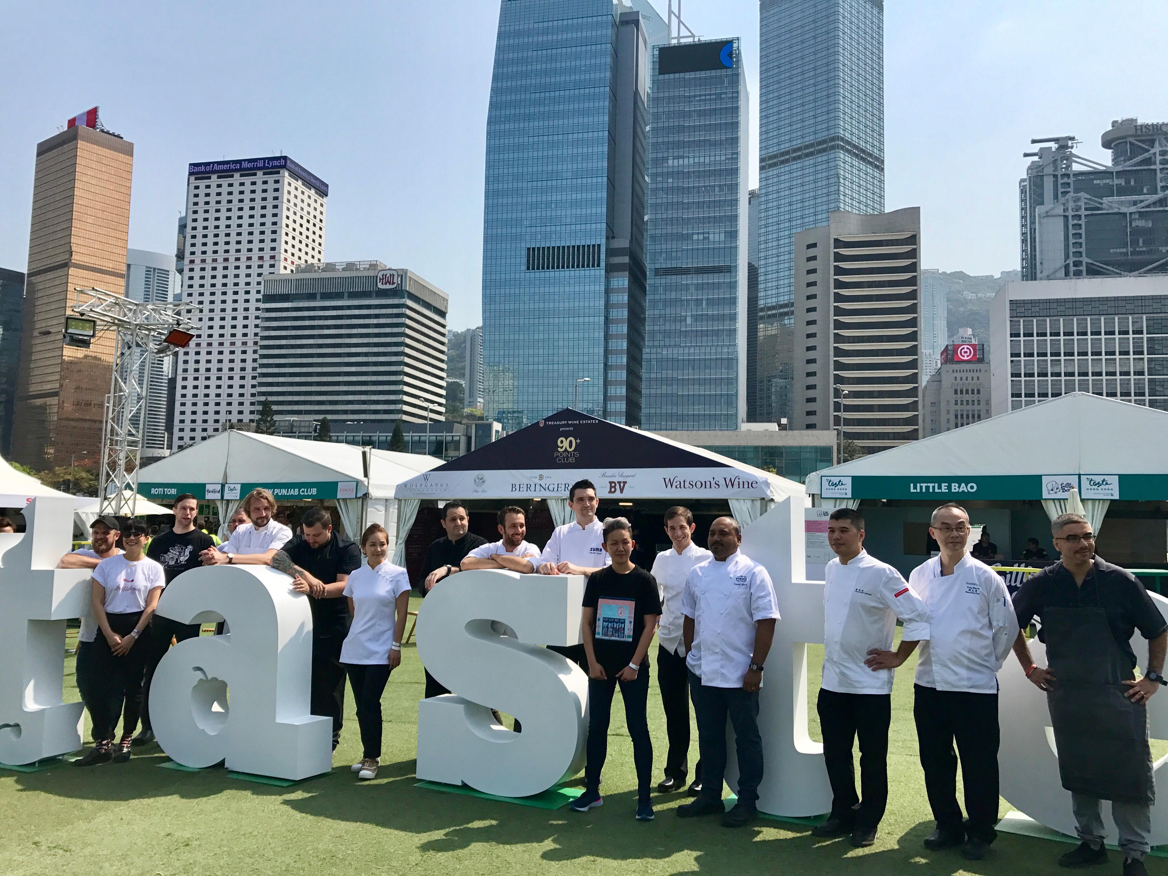 Taste of Hong Kong 2016 chefs