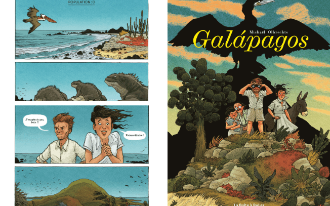 La bande dessinée qui coupe le souffle : Galapagos