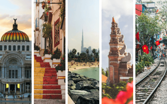 les meilleures destinations ou s'expatrier 