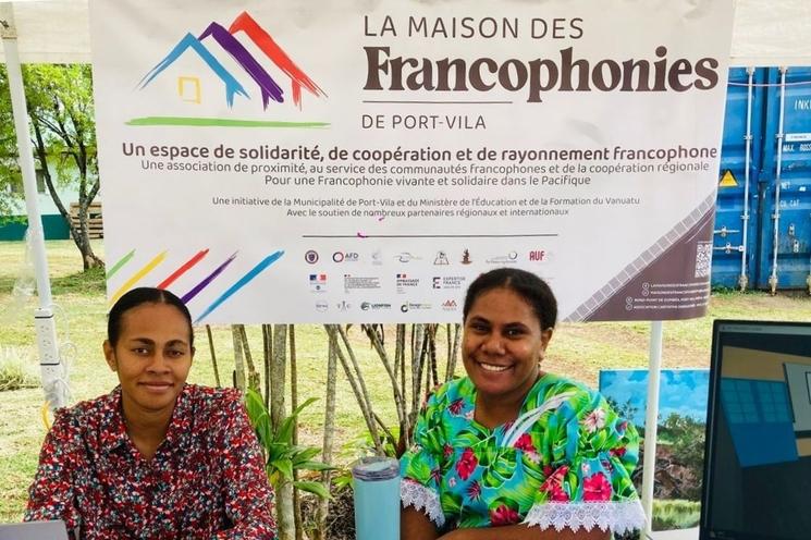 Kiosque d'information lors des portes ouvertes de l'Université