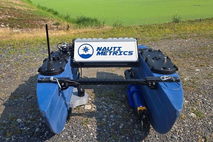 Le catamaran de Nauti Metrics