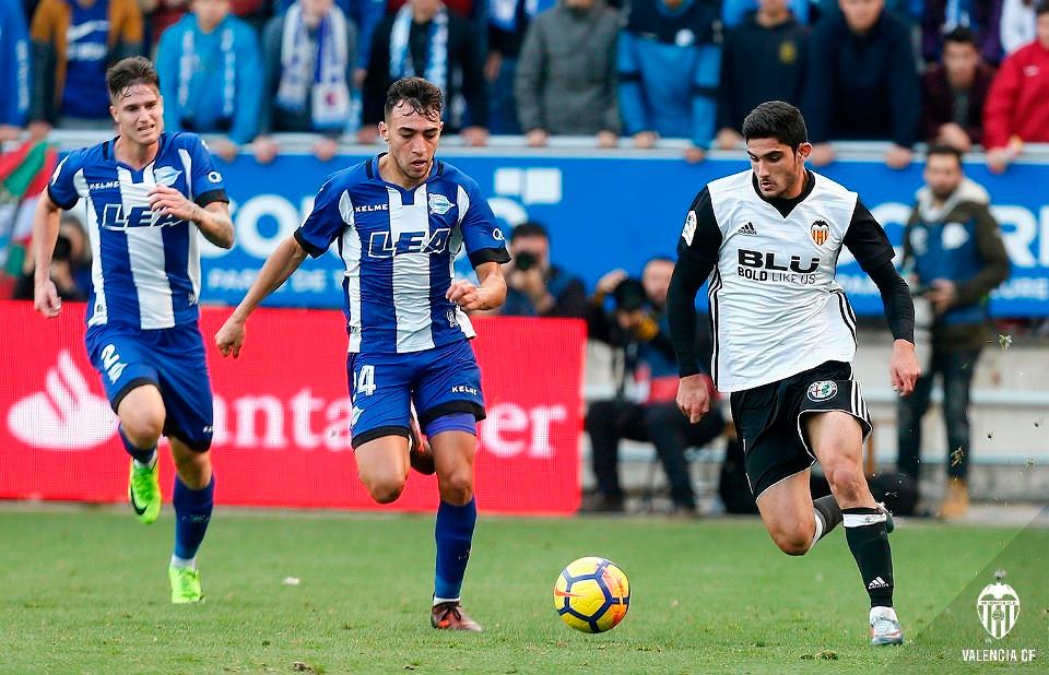 Les joueurs d'Alavés se sont montrés rugueux