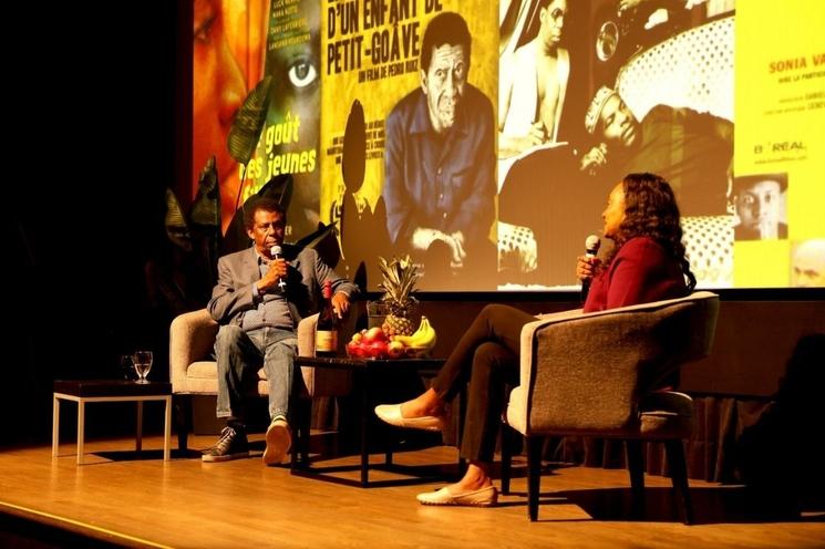  Dany Laferrière durant sa MasterClasse